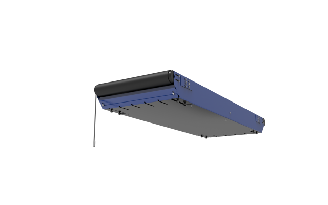 Full underguarding on the 24v Slimline Belt Conveyor 
