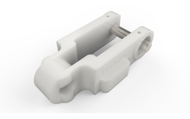 300 Chain White Acetal Short Pin