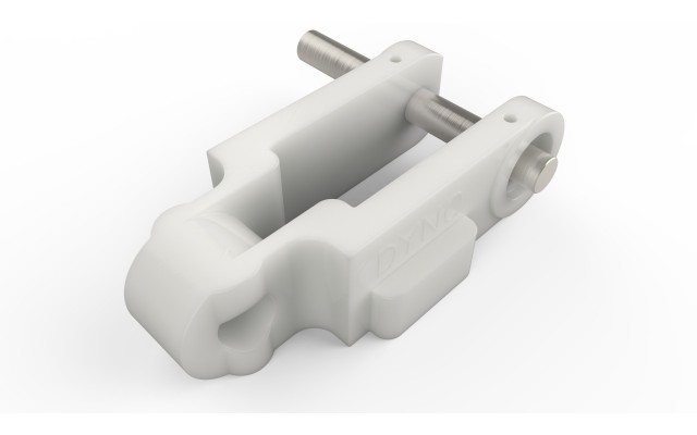 300 Chain White Acetal Left Extended Pin