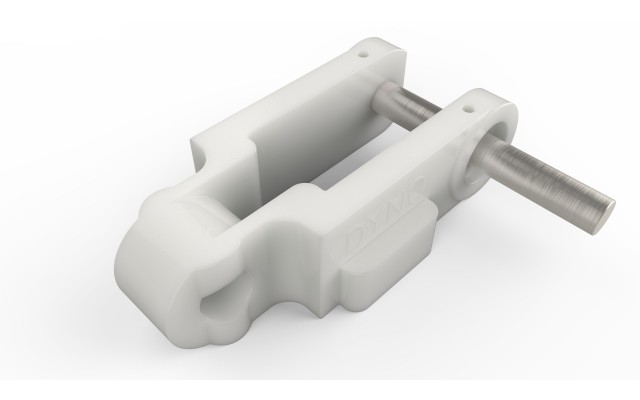 300 Chain White Acetal Right Extended Pin