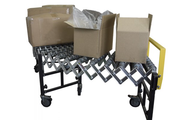 Dyno Conveyors Expandable Mobile Skate Wheel Conveyor (10)